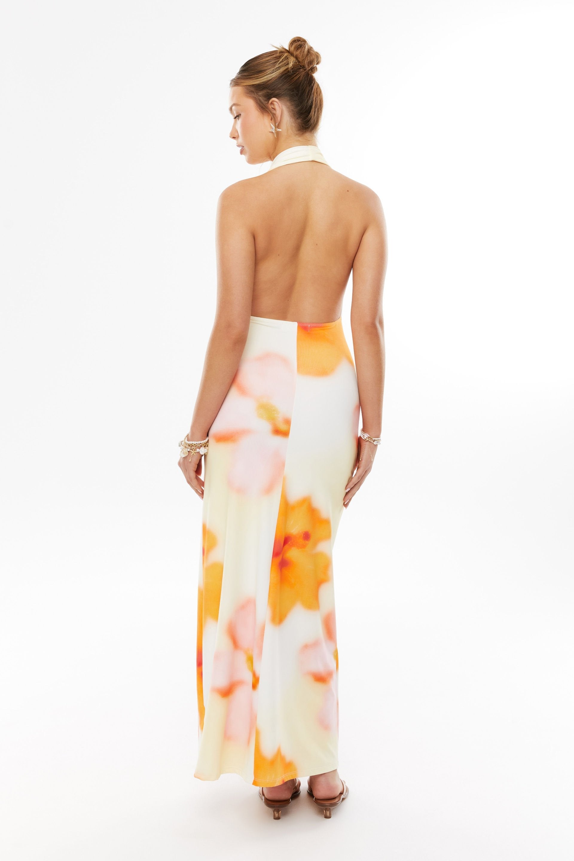 Karina Super Smooth Cowl Maxi Dress