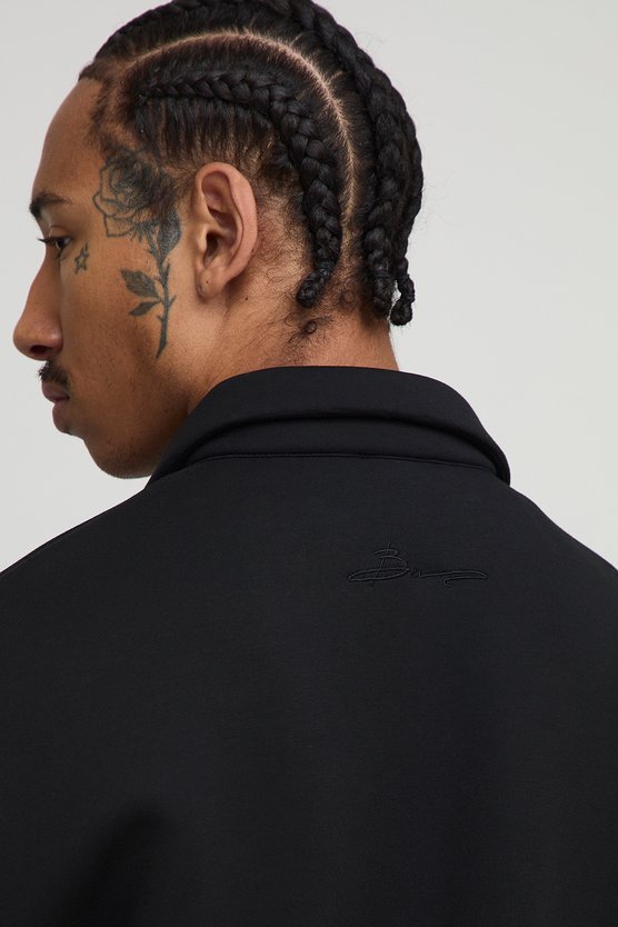 Surchemise oversize à manches longues