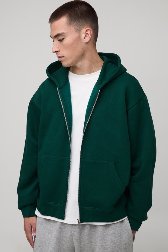 Sweat à capuche oversize basique