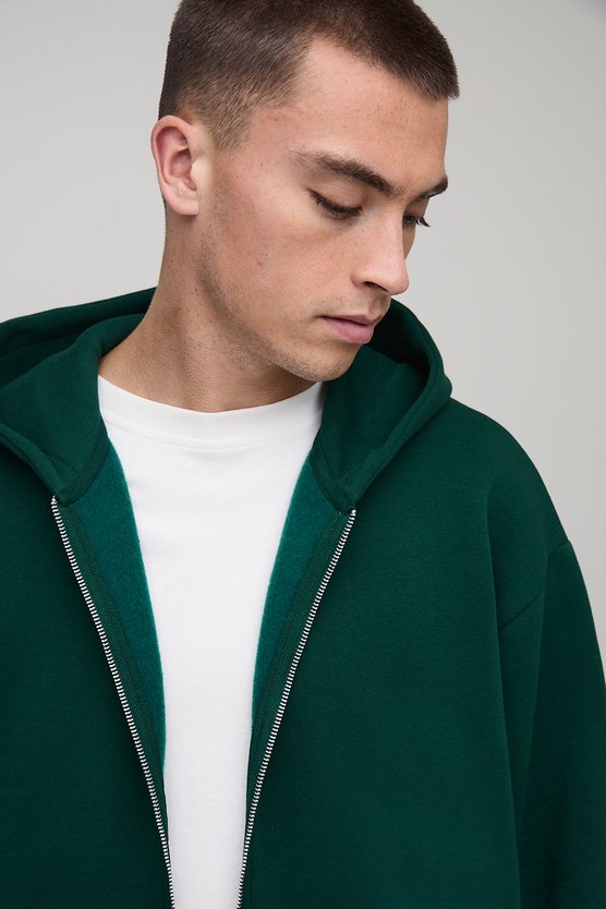 Sweat à capuche oversize basique